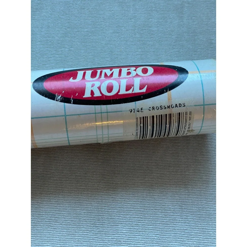 Vintage Con-Tact Shelf Liner Rubbermaid Adhesive‎ Grid Jumbo Roll 36 sq ft New